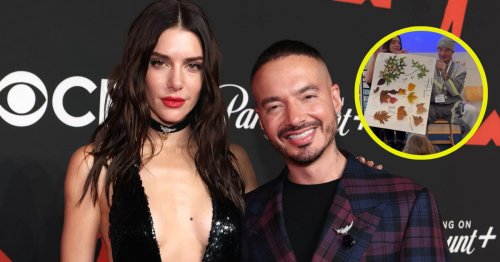 ¡J Balvin y Valentina Ferrer se convierten en profesores! La pareja dio clases en el colegio de su hijo Río