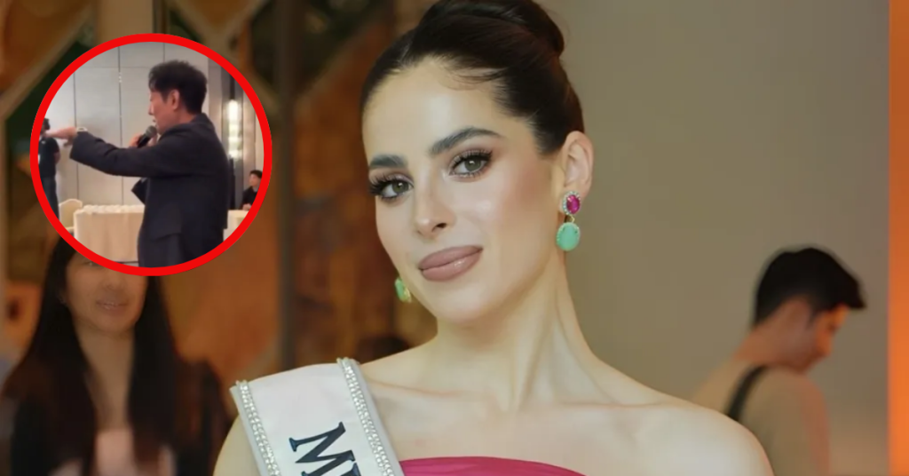 ¡Escándalo en el Miss Universo 2025! Fátima Bosch, representante de México, fue retirada tras fuerte discusión con Nawat Itsaragrisil