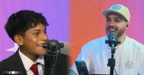 ¡Inolvidable momento! Mario Irivarren regala un iPhone a “Pol deportes”  y causa sensación en redes