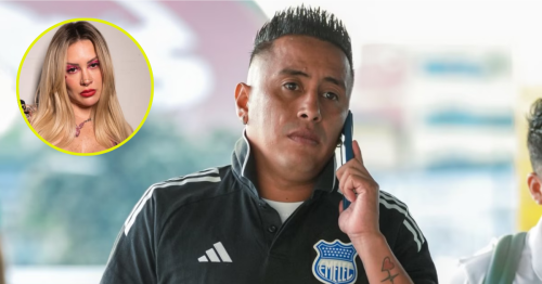 Christian Cueva minimiza crítica de Leslie Shaw: “¿Quién es ella?