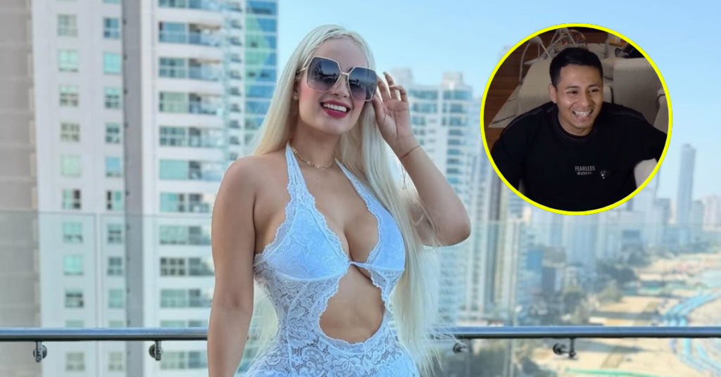 ¡Ampayados! Nadeska Widausky es captada besando al streamer Ángel Ramírez 