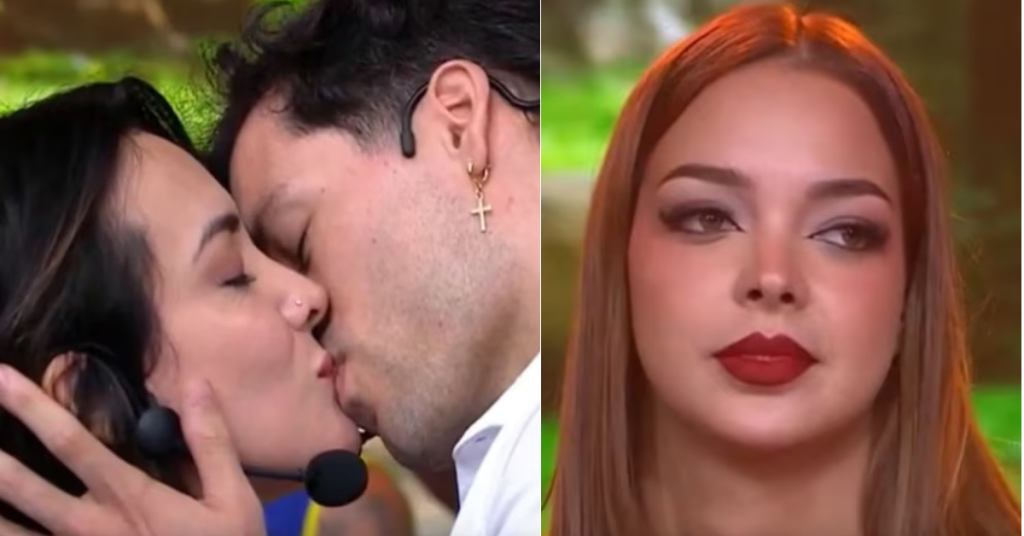 ¡Quedó picona! Rosángela Espinoza y ‘Pato’ Parodi se besan ante la mirada de Flavia López