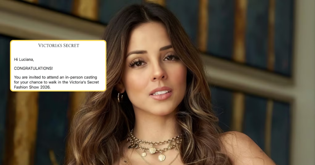 ¡Perú es clave! Luciana Fuster revela que participará en casting de Victoria’s Secret 2026