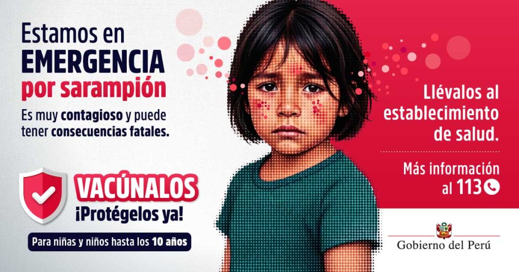 La vacunación sigue siendo la principal medida de protección contra el sarampión