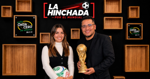 Onda Cero presenta “La Hinchada por el Mundial” con Fiorella Retiz y ‘Chocolatito’ Zamudio