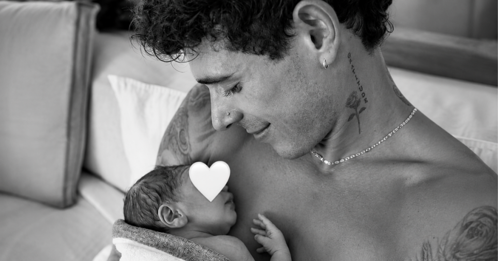 Hugo García enternece las redes tras el nacimiento de su hijo: “No sabía que se podía amar así”