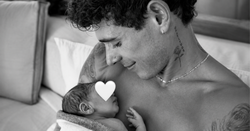 Hugo García enternece las redes tras el nacimiento de su hijo: “No sabía que se podía amar así”