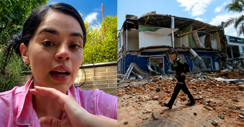 Natalia Segura, esposa de Ignacio Baladán, revela como vivió el terremoto en Colombia: “No me podía mover”