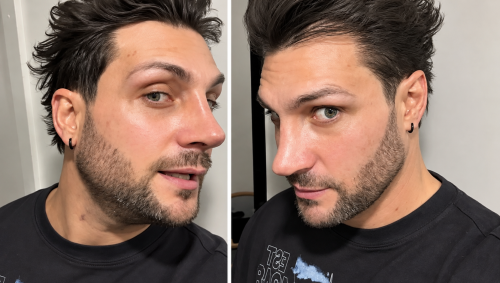 Nicola Porcella aclara fotos de su rinoplastia y muestra su rostro